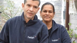 felipe et wendy, couple d'aides-ménagères chez Helan Aide-ménagère